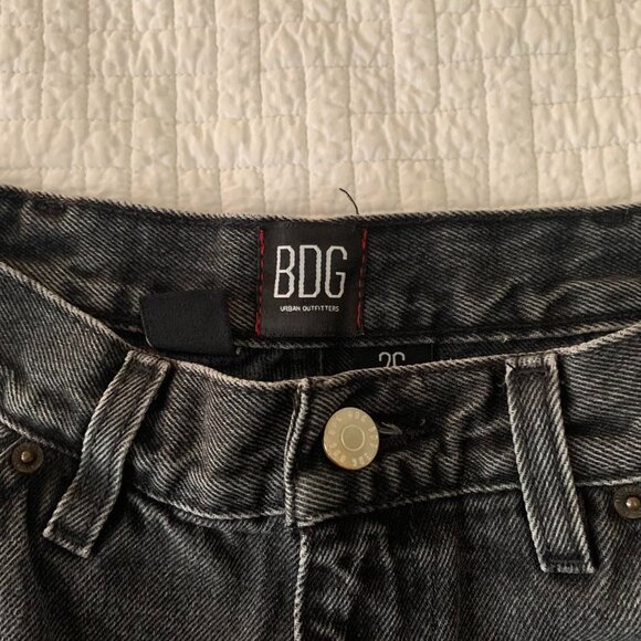 Urban Outfitters Women's Black and Grey Jeans - Picture 2 of 3